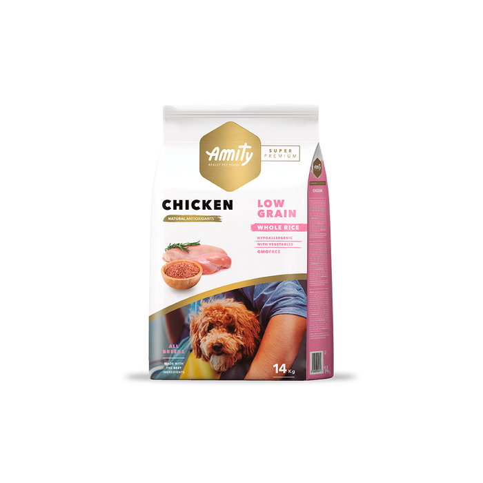 AMITY SP LOW GRAIN CHICKEN ADULT 14 KG