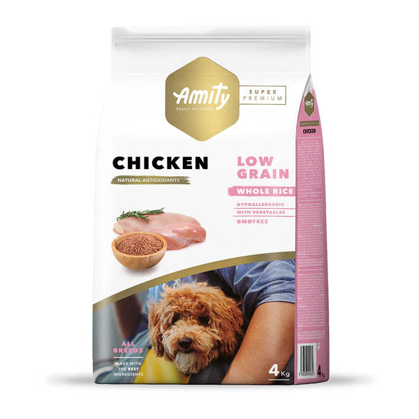 AMITY SP LOW GRAIN CHICKEN ADULT 4 KG