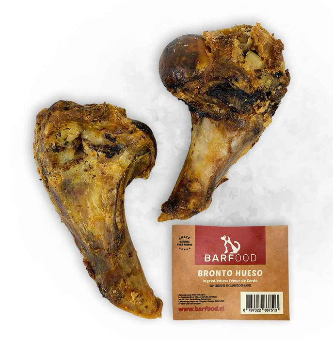 BARFOOD - SNACK BRONTO HUESO 2 UNIDADES