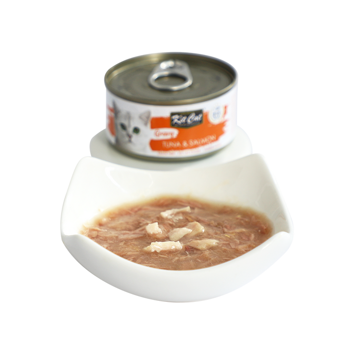 KITCAT 70G GRAVY SERIES TUNA & SALMON