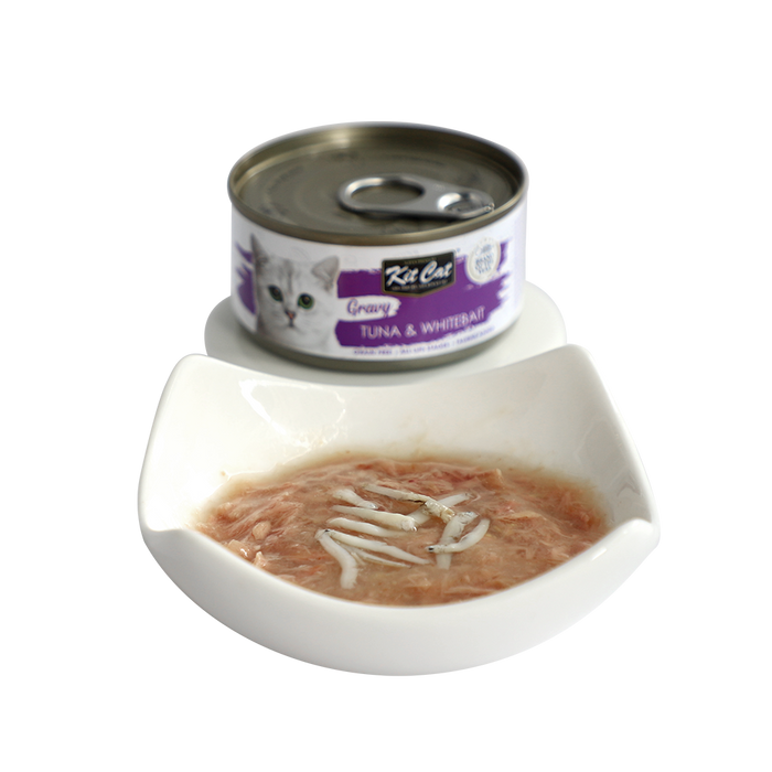 KITCAT 70G GRAVY SERIES TUNA & WHITEBAIT