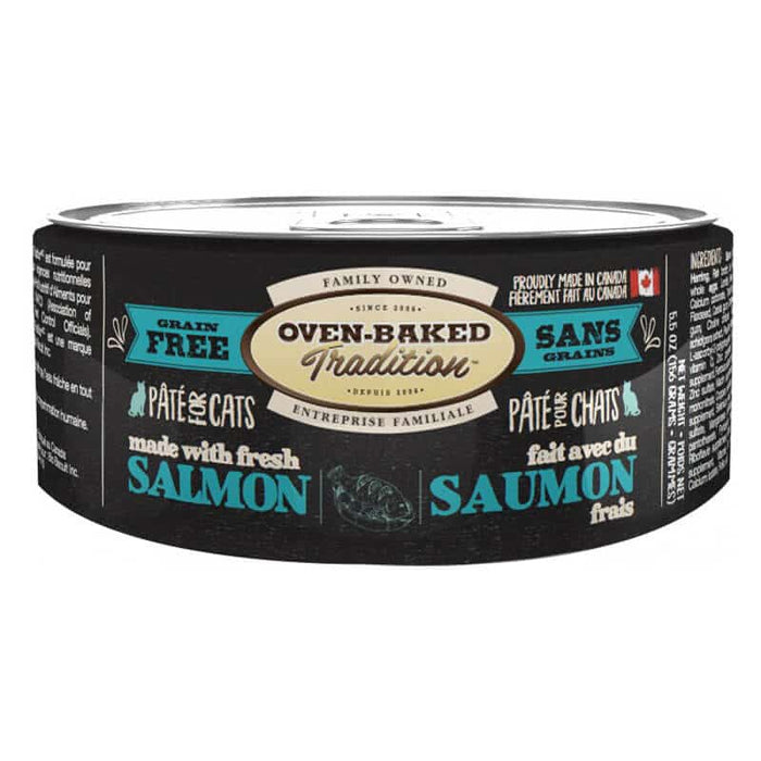 PATE SALMON ADULT CAT 156 G OVEN-BAKED TRADITION