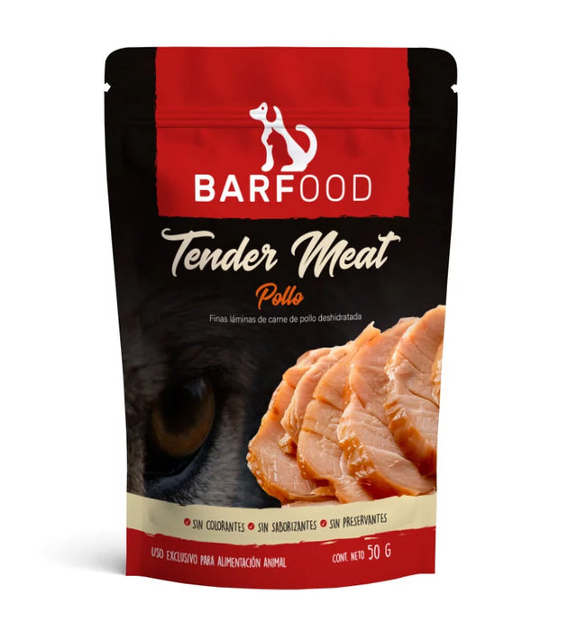BARFOOD - SNACK TENDER MEAT POLLO 50 GR
