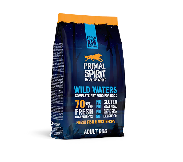 PRIMAL SPIRIT BY ALPHA SPIRIT PRIMAL WILD WATERS DOG FOOD 1 KG