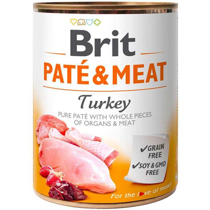 Brit Paté & Meat Turkey 800 GR.