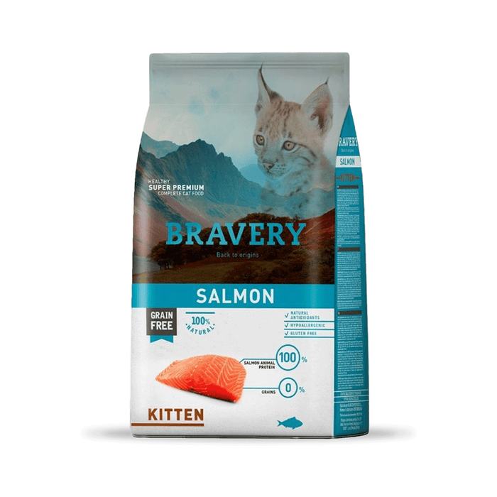 BRAVERY SALMON KITTEN 2 KG