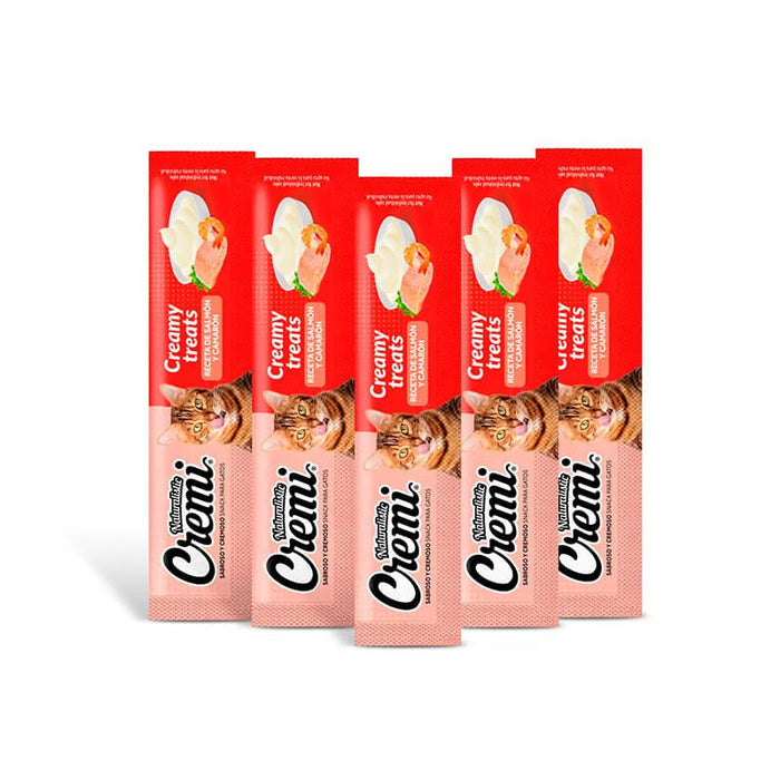 NATURALISTIC CREMI SALMON & SHRIMP RECIPE, 5 SACHET