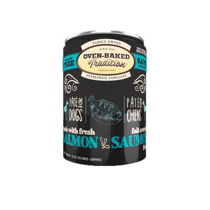 PATE SALMON ADULT DOG 354 G OVEN-BAKED TRADITION