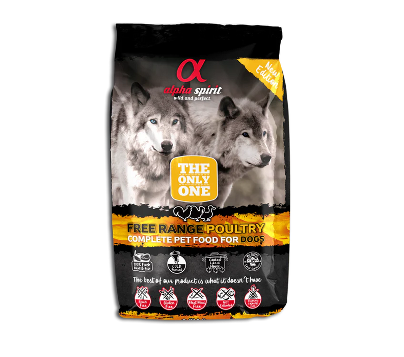 ALPHA SPIRIT THE ONLY ONE COMPLETE DOG FOOD POULTRY 3 KG