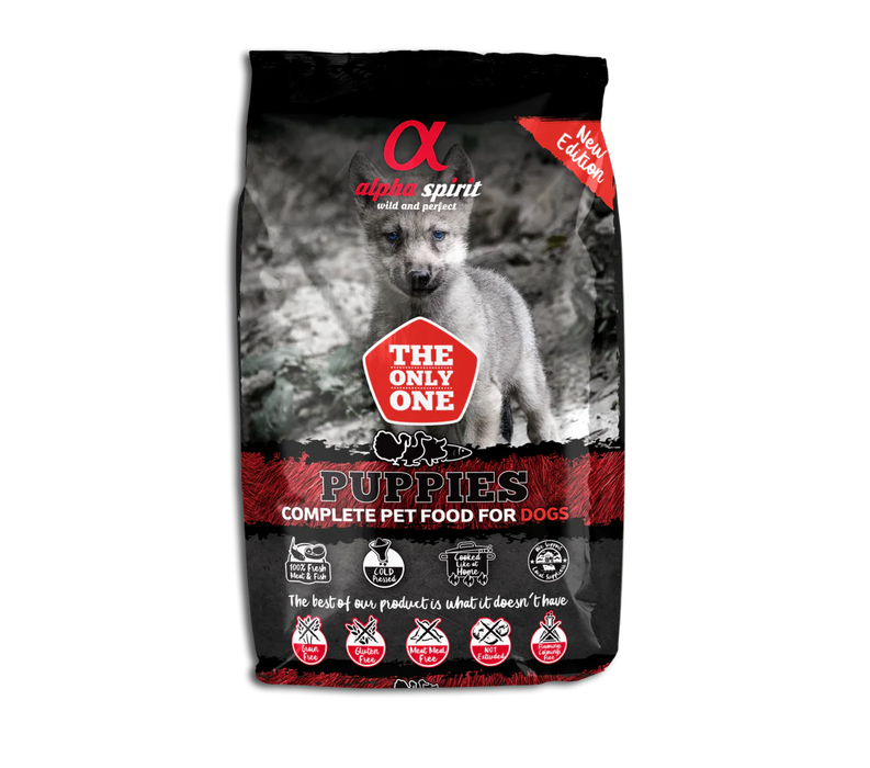 ALPHA SPIRIT THE ONLY ONE COMPLETE DOG FOOD PUPPIES 3 KG