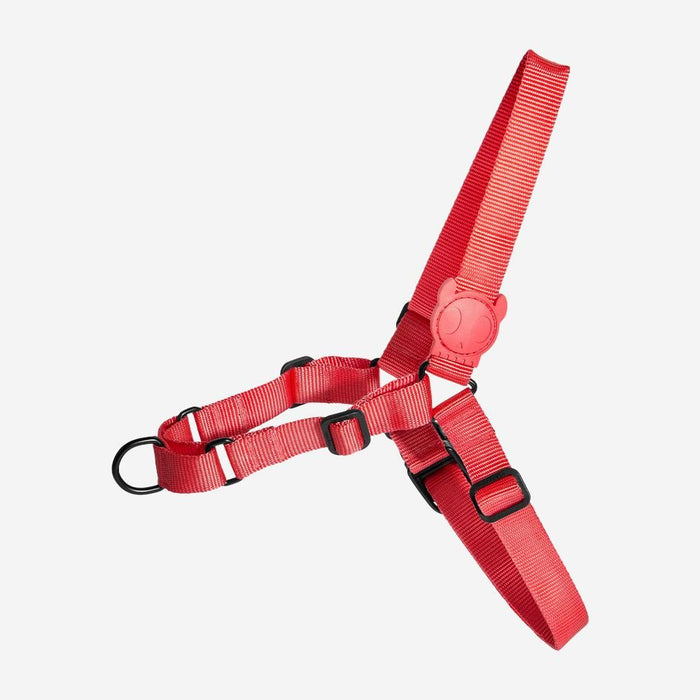 ZEE DOG NEON CORAL SOFT-WALK HARNESS LARGE