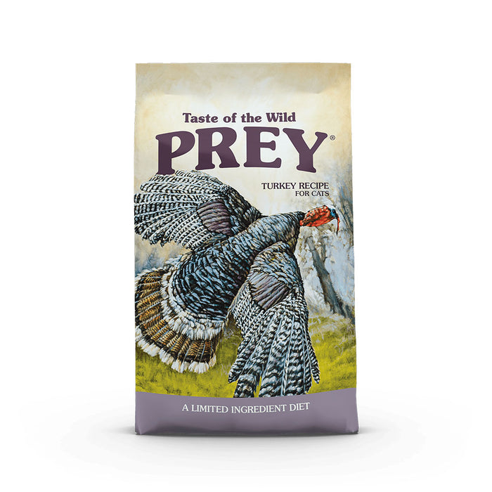 Taste Of The Wild Prey Turkey Alimento Seco Libre de Grano Pavo Gato 6,8 Kg.