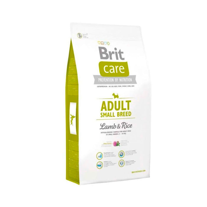 Brit Care Adult Alimento Seco Razas Pequeñas Cordero y Arroz Perro Adulto 7,5 Kg